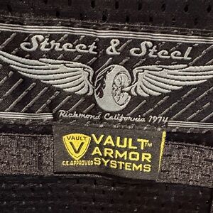 Street & Steel has sweatshirt vest that can 
be worn alone or zipped into jacket